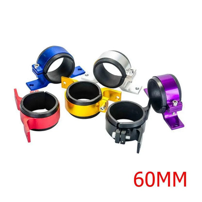 60 mm fuel pump brackets in six anodised colours
