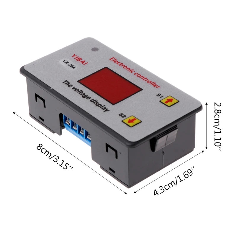 12V Battery Low Voltage Cut off Switch On Protection Undervoltage Controller DC Tuck's Performance