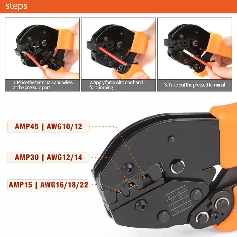 Anderson Powerpole 15/30/45A Ratchet Crimping Tool product view 5