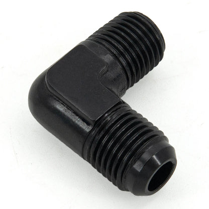 ALUMINIUM AN6 6AN AN -6 to 1/8 1/4 NPT AN8 to 3/8 NPT 90 Degree MALE OIL HOSE FITTING ADAPTER Tuck's Performance