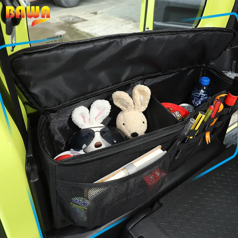 Jimny boot bag in use