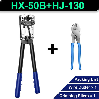 Heavy-Duty Terminal Crimping Tool – AWG 10 to 1/0 Hex Crimper (12V/24V Wiring) Tuck's Performance