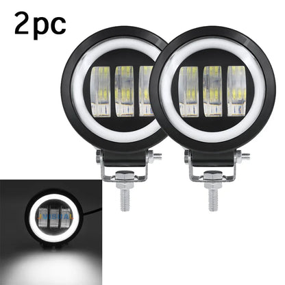 12V-80V Round LED Angel Eye Work Light product image 24