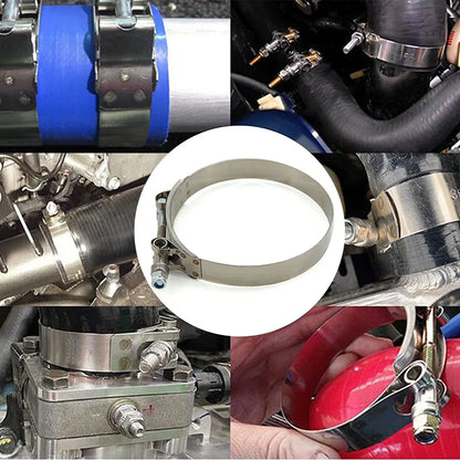 1 Pc 2.0" 2.25" 2.5" 2.75" 3.0" 3.25" 3.5" 4.0" T-Bolt Exhaust Clamp Intake Turbo Exhaust Intercooler Silicone Coupler Tuck's Performance