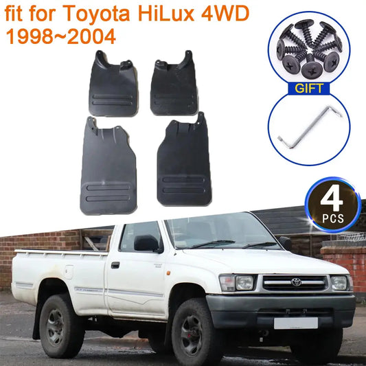Hilux Mud Flaps 4x4 – Fits 1998–2004 Models Tuck's Performance