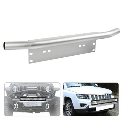 Universal License Plate Mount Bracket for LED Light Bars Tuck's Performance