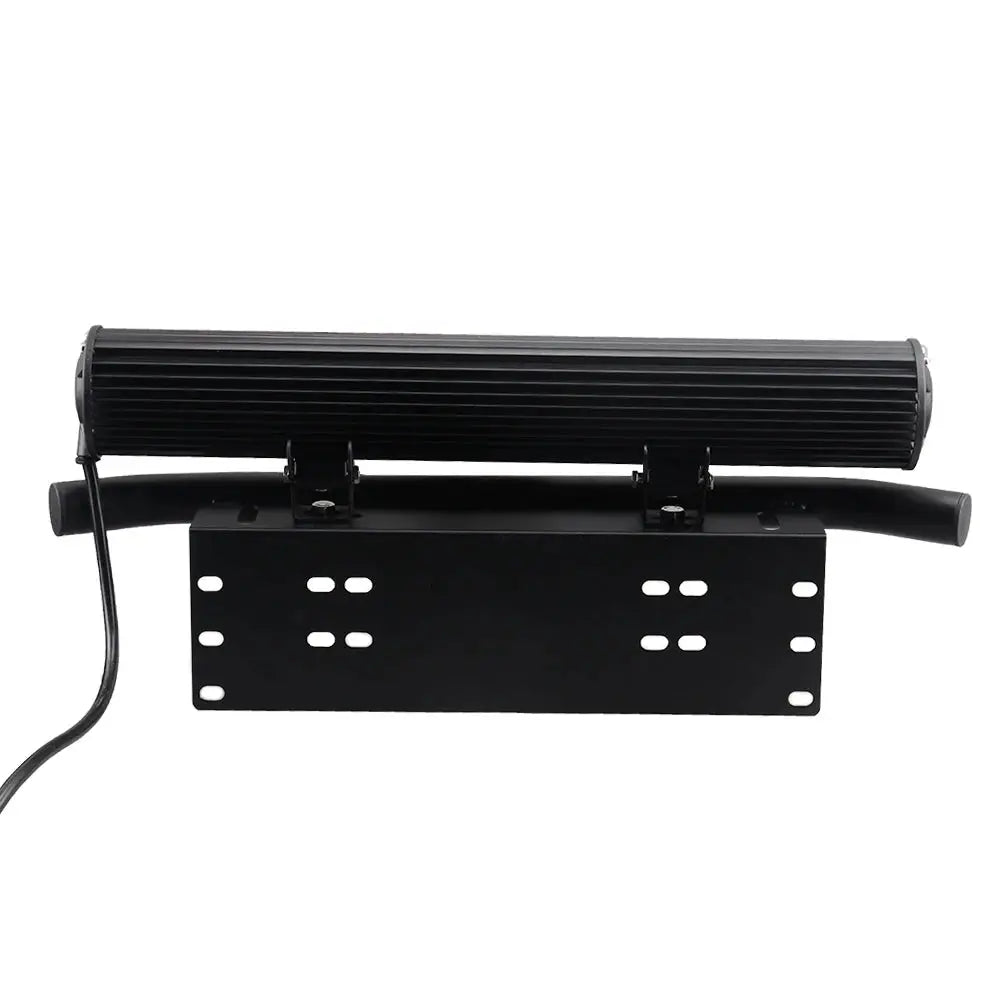 Universal License Plate Mount Bracket for LED Light Bars Tuck's Performance