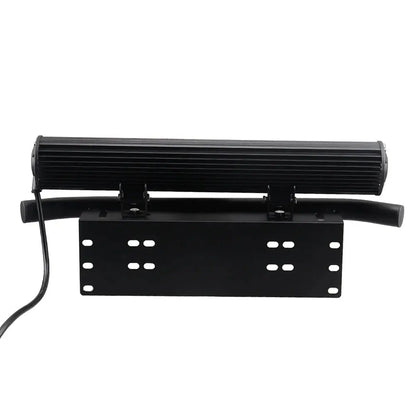 Universal License Plate Mount Bracket for LED Light Bars Tuck's Performance