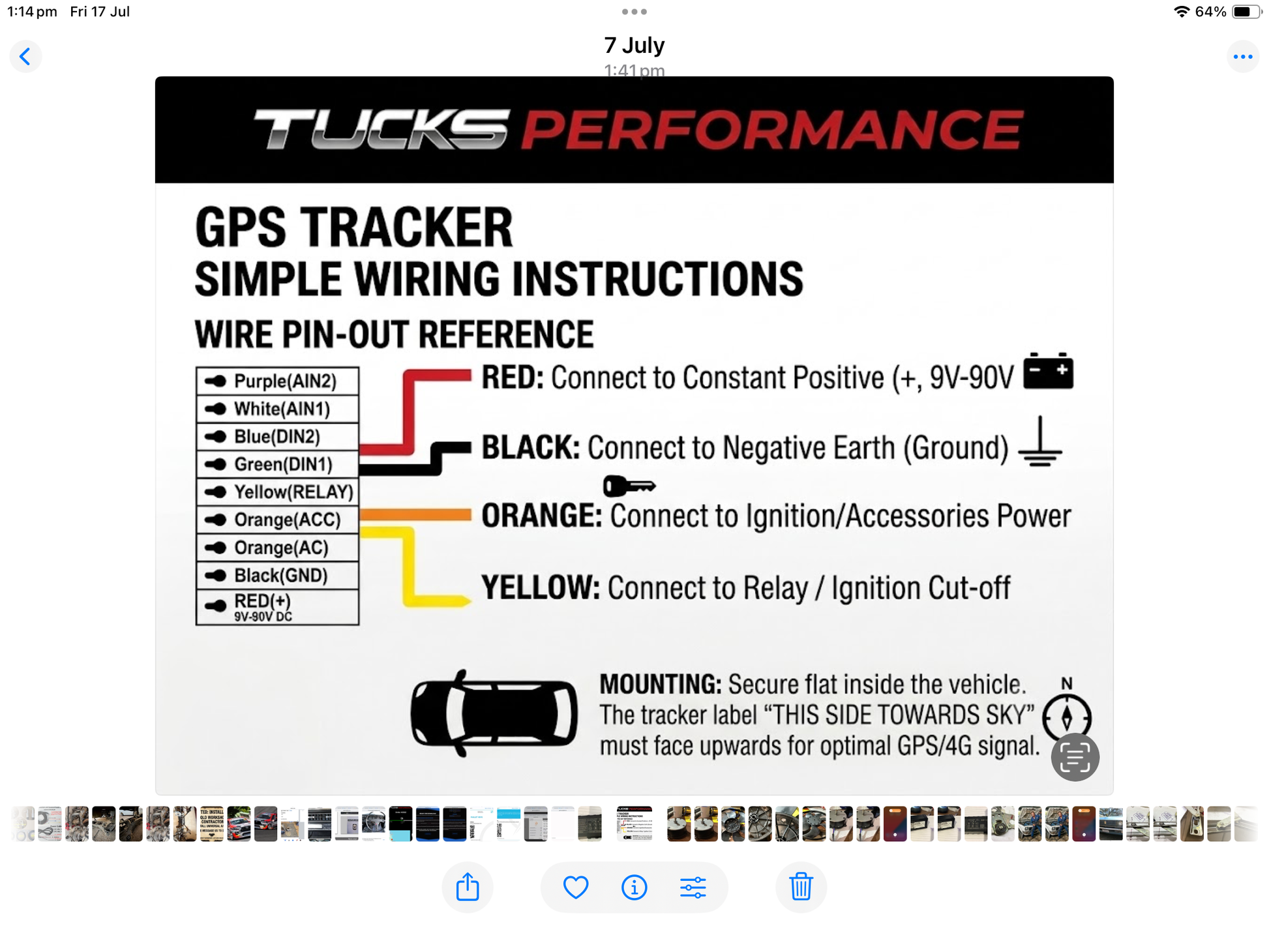 4G GPS Tracker For Car – 5 Years SIM, No Ongoing Fees Tuck's Performance