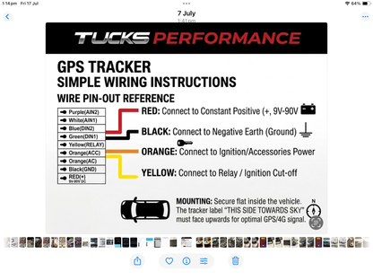 4G GPS Tracker For Car – 5 Years SIM, No Ongoing Fees Tuck's Performance