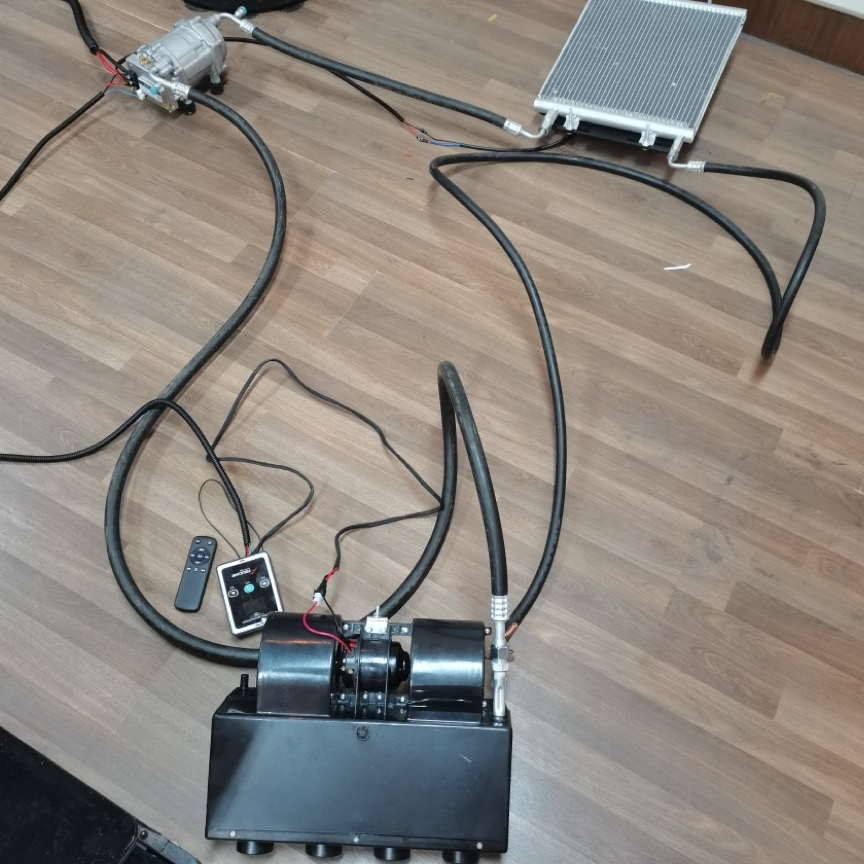 Hot Rod Air Conditioning Kit - Electric Cooling Only Tuck's Performance