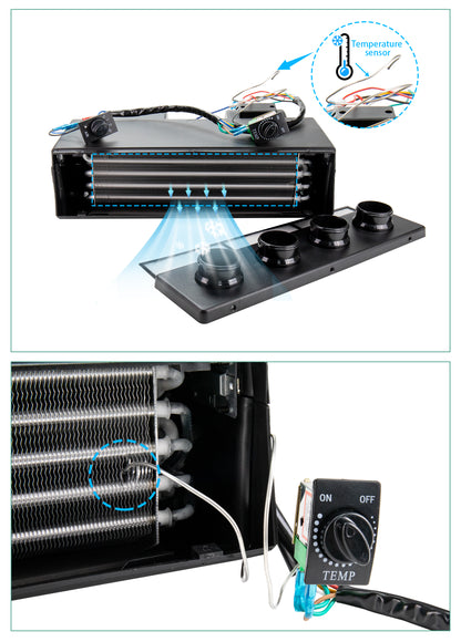 Electric A/C Evaporator - Cooling Only Tuck's Performance