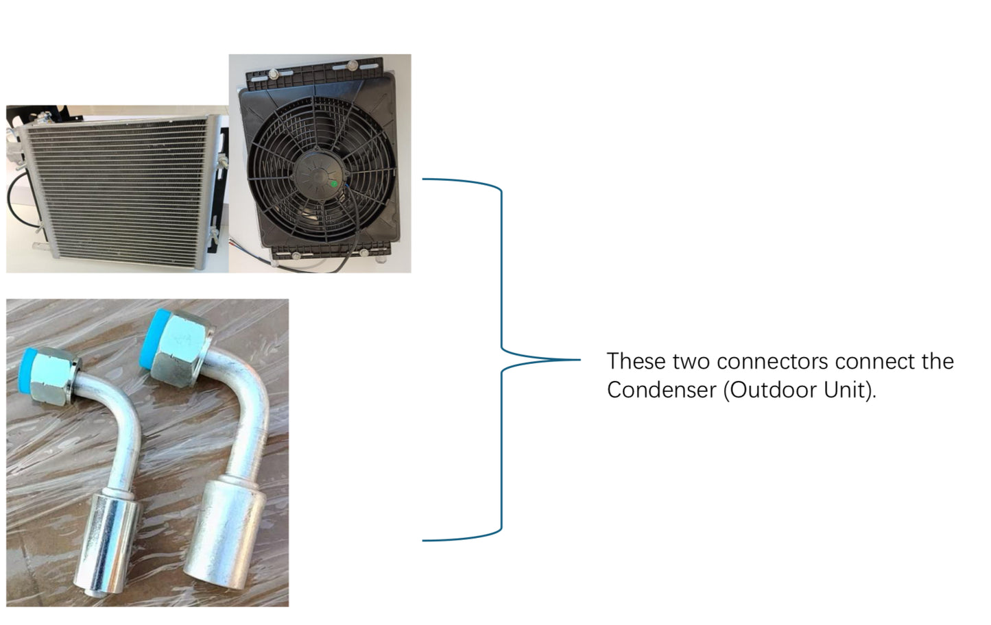 Hot Rod Air Conditioning Kit - Electric Cooling Only Tuck's Performance