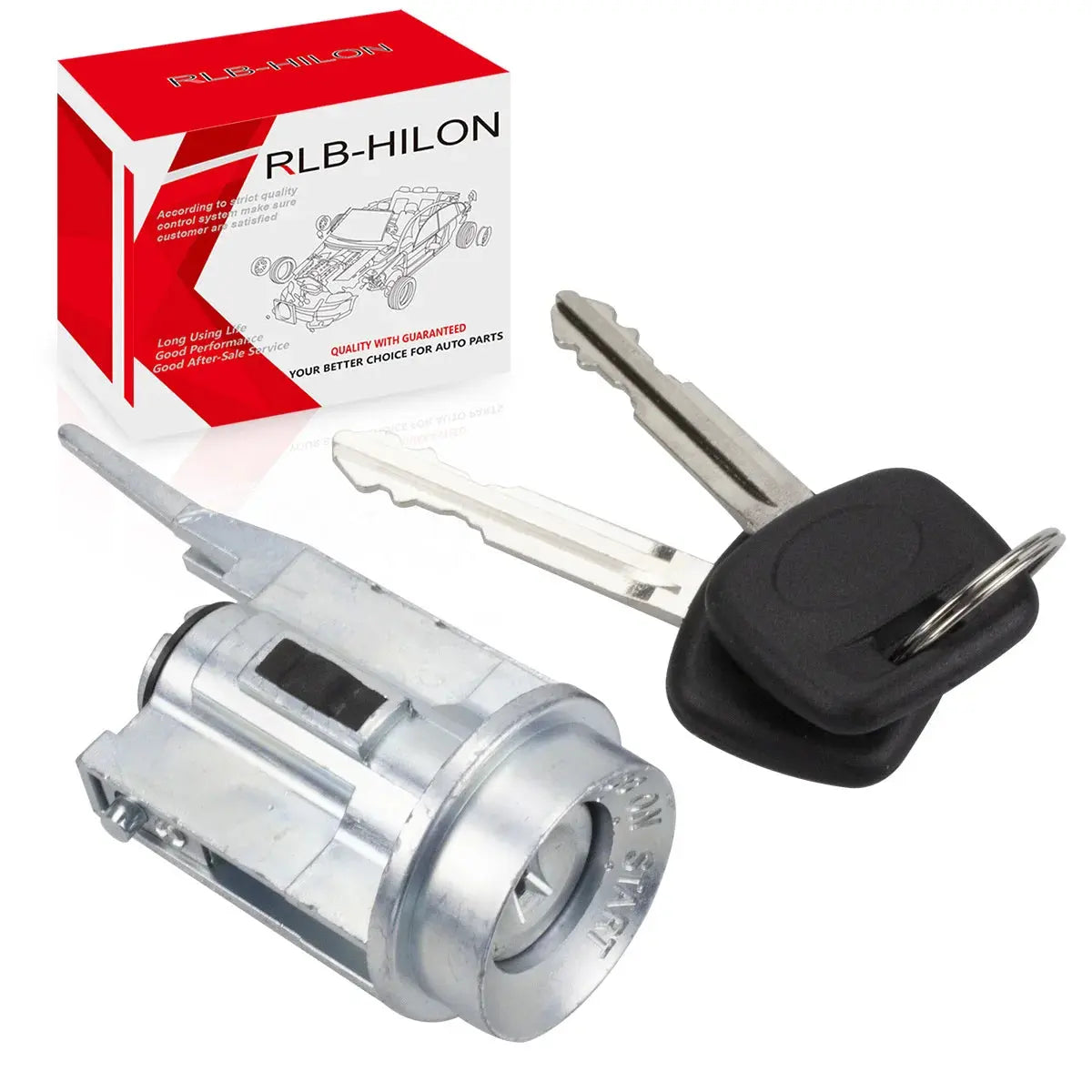 69057-35070 Lgnition Lock Cylinder with Key for Toyota 4Runner 1996-2002 and Toyota Tacoma 1995-2004,Replace