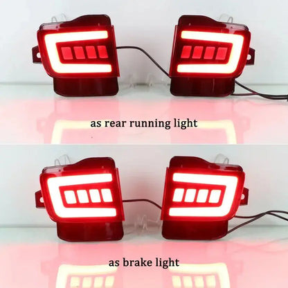 LED Rear Bumper Lamps For Toyota Land Cruiser  Brake Light Turn Signal Backup Tuck's Performance