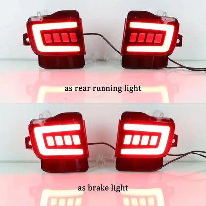 LED Rear Bumper Lamps For Toyota Land Cruiser  Brake Light Turn Signal Backup Tuck's Performance