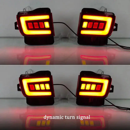 LED Rear Bumper Lamps For Toyota Land Cruiser  Brake Light Turn Signal Backup Tuck's Performance