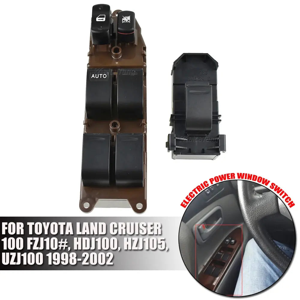 LHD 84810-60050 for Toyota Land Cruiser 100 1998-2002 Electric Control Power Master Window Switch 84820-60130