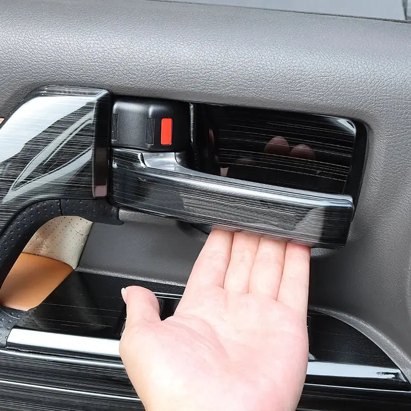 Land Cruiser 200 LC200 2008-2021 Interior Upgraded Stainless Steel Door Handle 2020 2019 2018 Tuck's Performance