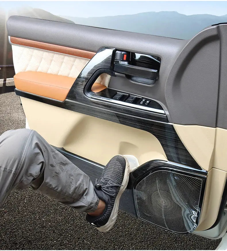 Land Cruiser 200 LC200 2008-2021 Interior Upgraded Stainless Steel Door Handle 2020 2019 2018 Tuck's Performance