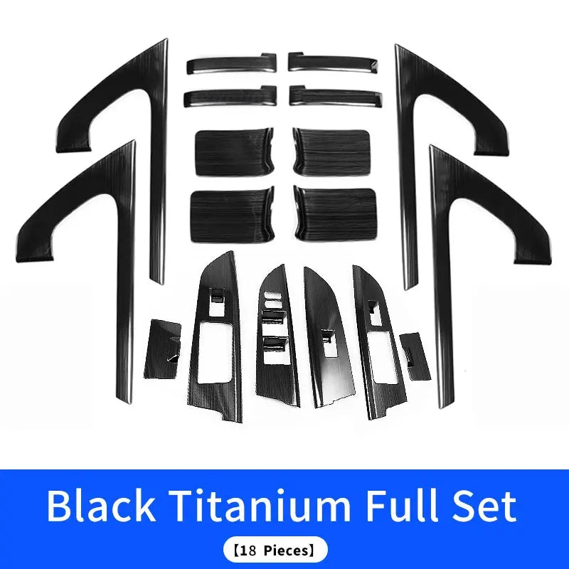 Land Cruiser 200 LC200 2008-2021 Interior Upgraded Stainless Steel Door Handle 2020 2019 2018 Tuck's Performance