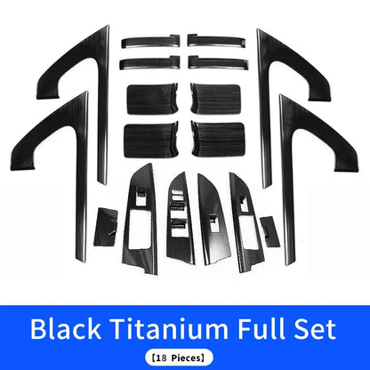 Land Cruiser 200 LC200 2008-2021 Interior Upgraded Stainless Steel Door Handle 2020 2019 2018 Tuck's Performance