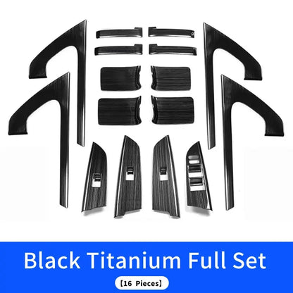 Land Cruiser 200 LC200 2008-2021 Interior Upgraded Stainless Steel Door Handle 2020 2019 2018 Tuck's Performance