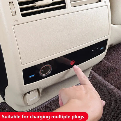 Land Cruiser 200 Rear Row USB Multi-Function Charger LC200 Car Charging Modification Interior Decoration Accessories Tuck's Performance