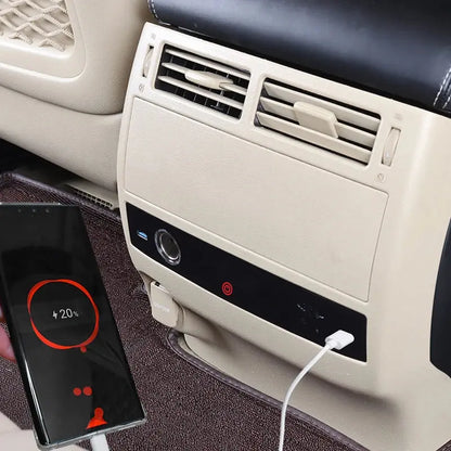 Land Cruiser 200 Rear Row USB Multi-Function Charger LC200 Car Charging Modification Interior Decoration Accessories Tuck's Performance