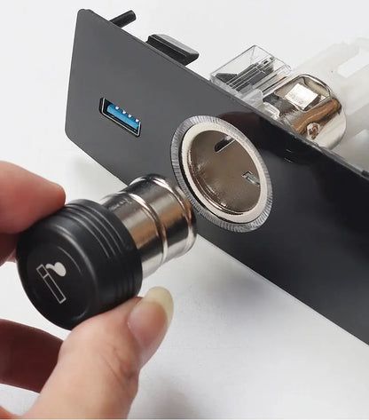 Land Cruiser 200 Rear Row USB Multi-Function Charger LC200 Car Charging Modification Interior Decoration Accessories Tuck's Performance