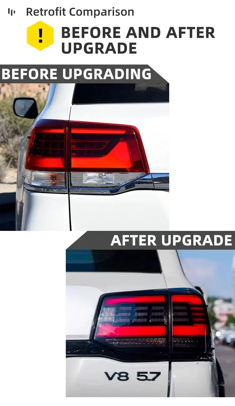 Land Cruiser 200 Series LED Taillamp Tuck's Performance