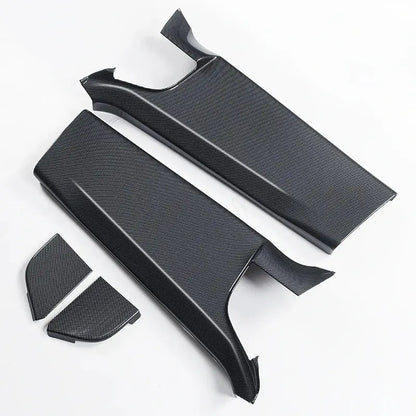 LandCruiser Carbpn Fibre pattern Car Door  pillar Protection Cover Tuck's Performance