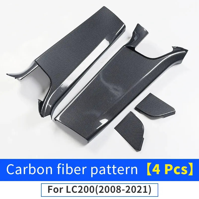 LandCruiser Carbpn Fibre pattern Car Door  pillar Protection Cover Tuck's Performance