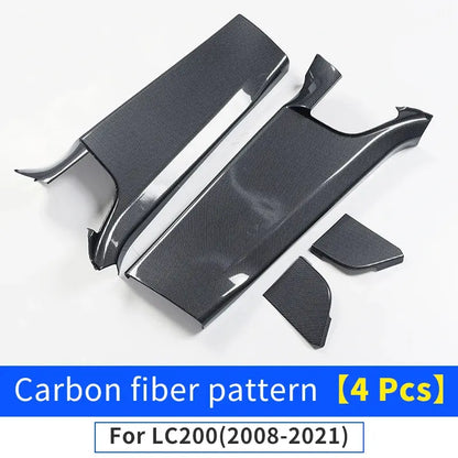 LandCruiser Carbpn Fibre pattern Car Door  pillar Protection Cover Tuck's Performance