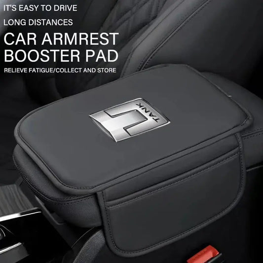 Leather Car Armrest Box Pad Center Console Arm Rest  TANK 300 500 Tuck's Performance