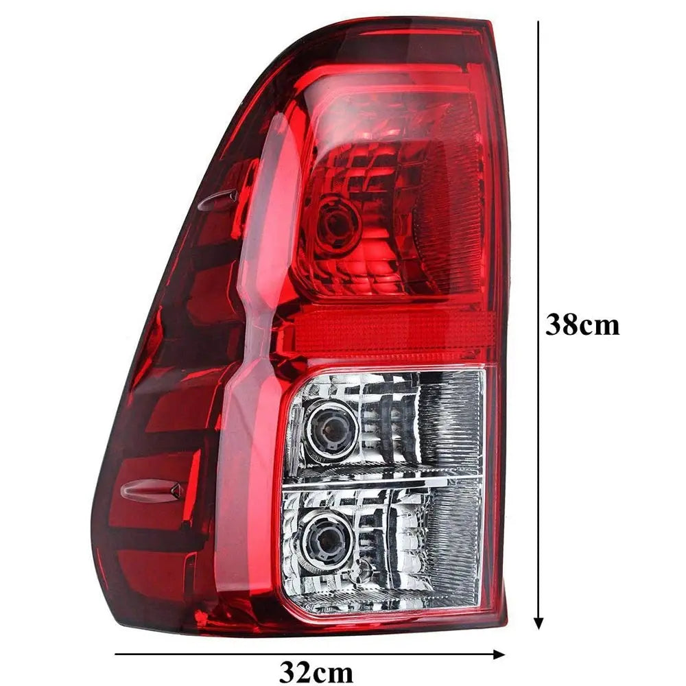 Left/Right Side Red Tail Lamp for Toyota Hilux Revo Rocco 2015- 2020 Rear Tail Light Brake Lamp with Wire Harne