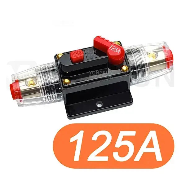 Manual Reset Circuit Breaker 20A–300A 12V–48V Waterproof DC Fuse for Car Audio, Marine & RV Tuck's Performance