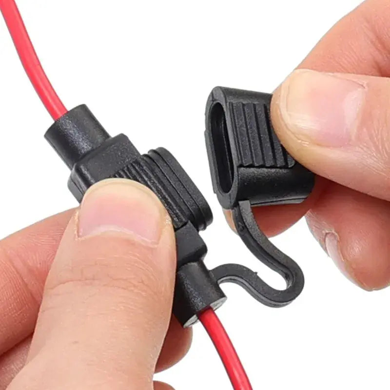 Mini Blade 12V Waterproof In-Line Fuse Holder – 20A/30A Splash-Resistant Automotive Fuse Socket (20/5 Pack Options) Tuck's Performance