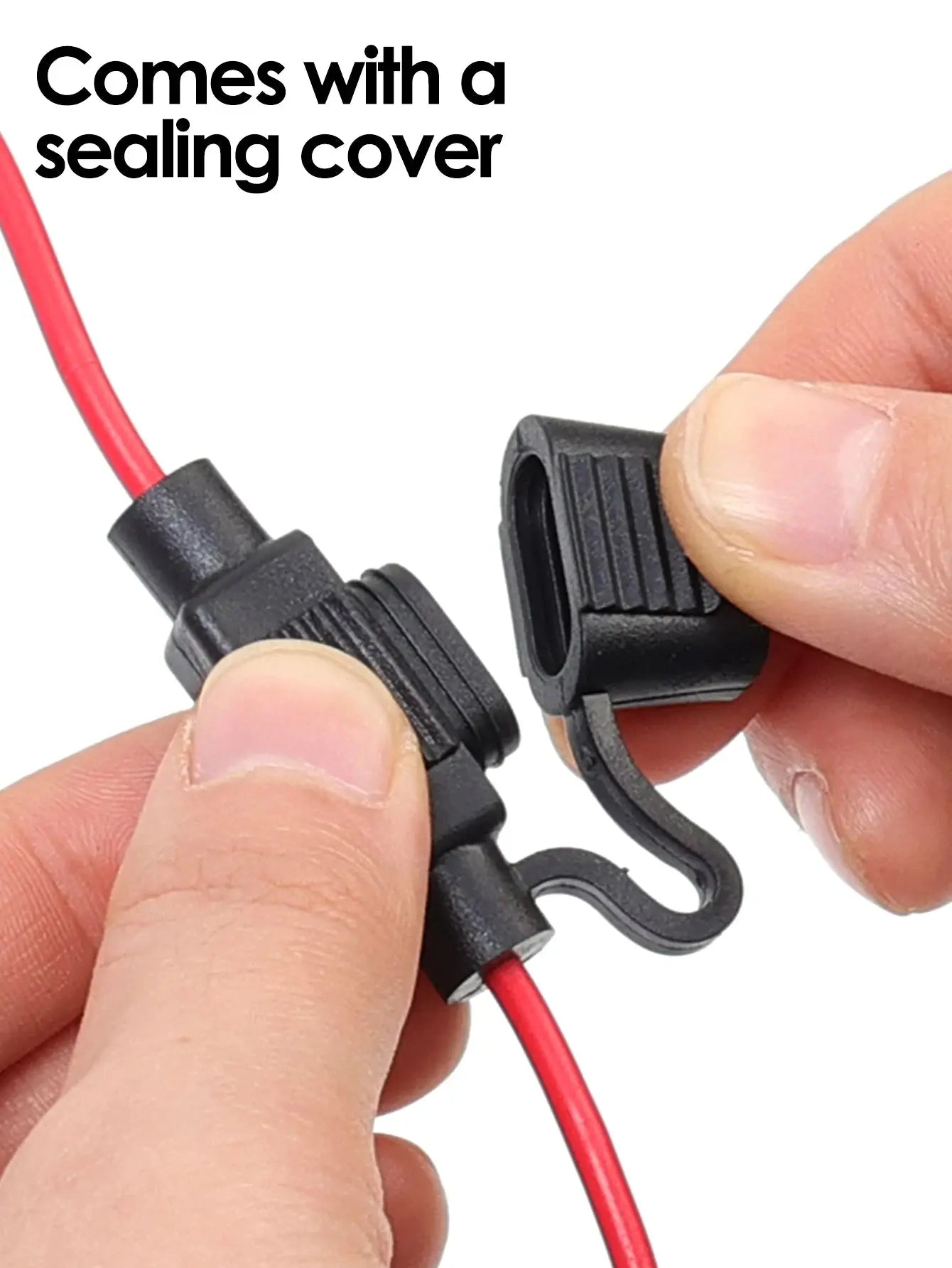 Mini Blade 12V Waterproof In-Line Fuse Holder – 20A/30A Splash-Resistant Automotive Fuse Socket (20/5 Pack Options) Tuck's Performance