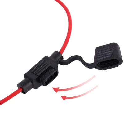 Mini Blade 12V Waterproof In-Line Fuse Holder – 20A/30A Splash-Resistant Automotive Fuse Socket (20/5 Pack Options) Tuck's Performance