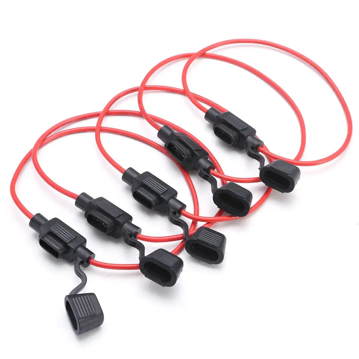 Mini Blade 12V Waterproof In-Line Fuse Holder – 20A/30A Splash-Resistant Automotive Fuse Socket (20/5 Pack Options) Tuck's Performance