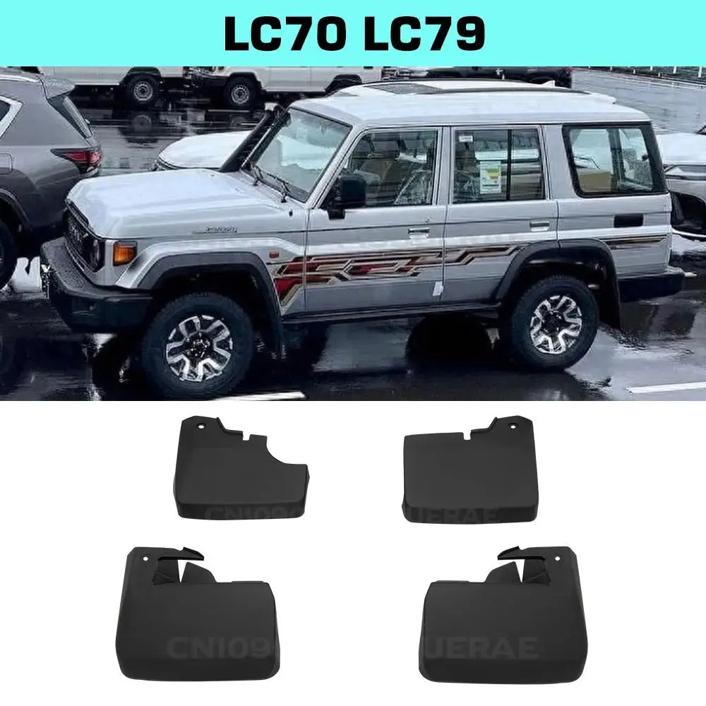 Mud Flap Kit – Toyota LandCruiser 80/100 Series (1990–2007) Tuck's Performance