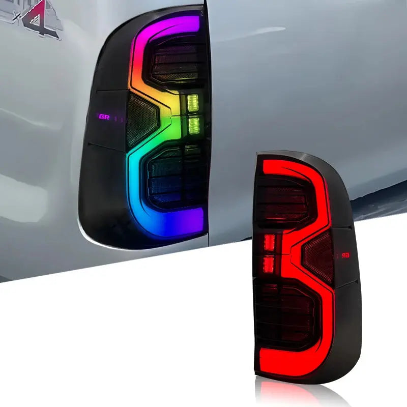 N70 HILUX  04-14 RGB Tail Lights Something A Little Different Tuck's Performance