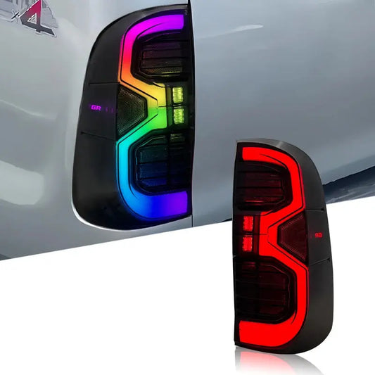 N70 HILUX  04-14 RGB Tail Lights Something A Little Different Tuck's Performance
