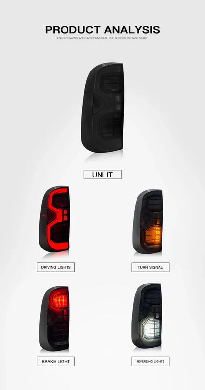 N70 HILUX  04-14 RGB Tail Lights Something A Little Different Tuck's Performance