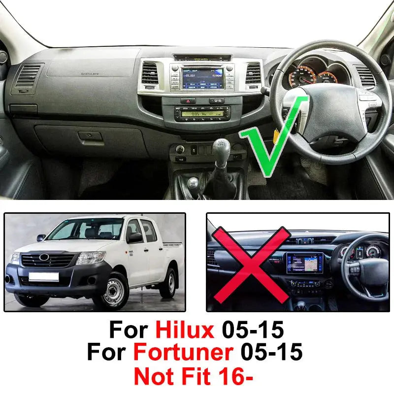 N70 Hilux Dashboard Matt 2005-2011 2012 2013 2014 2015 Tuck's Performance