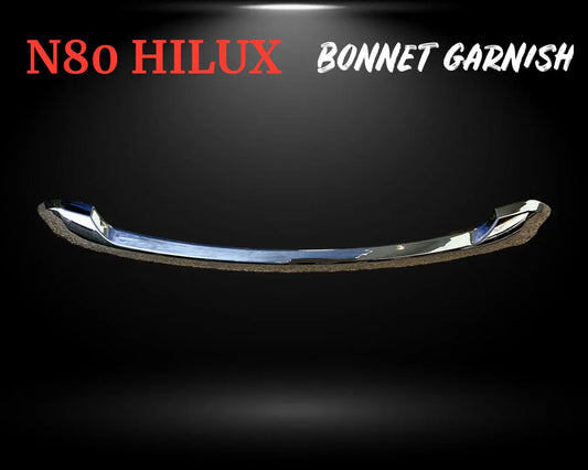 N80 HILUX Chrome Bonnet Garnish/Moulding Tuck's Performance