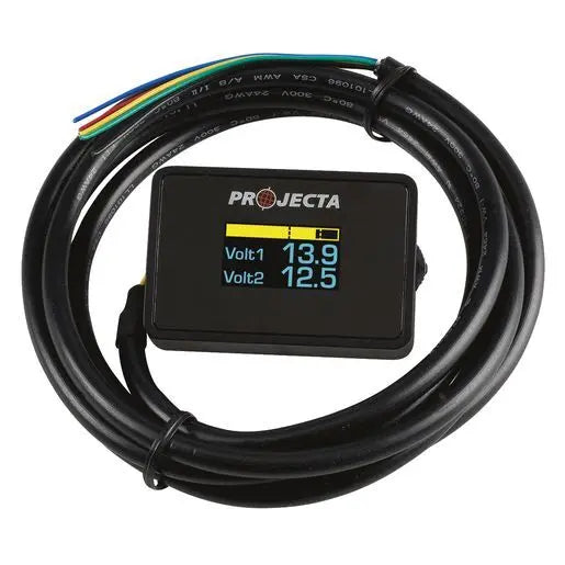 Projecta DBM100 Dual Battery Digital Voltmeter – 12/24V, LED Display | Tuck’s Performance Tuck's Performance