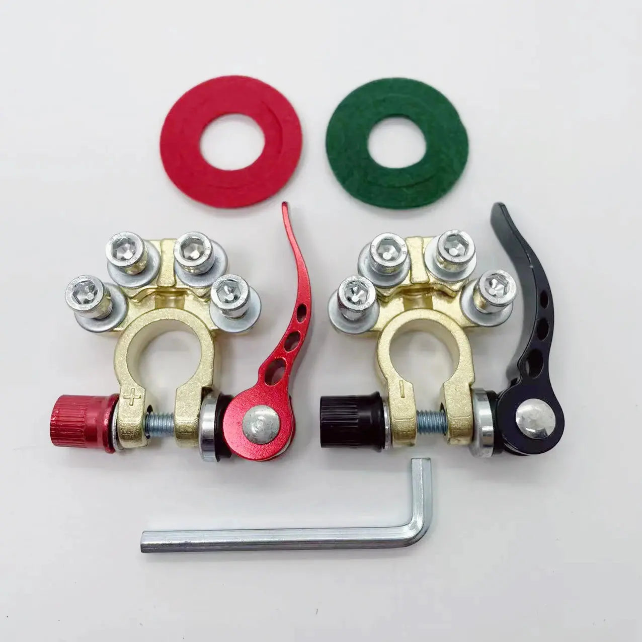 Quick Release Battery Terminal Clamps - Copper (Pair) Tuck's Performance
