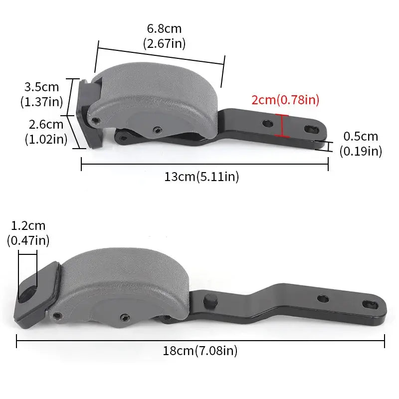 Rear Quarter Window Latch Lock – Extra Cab – Toyota Hilux RN85 / Tacoma / T100 (1989–2000) Tuck's Performance